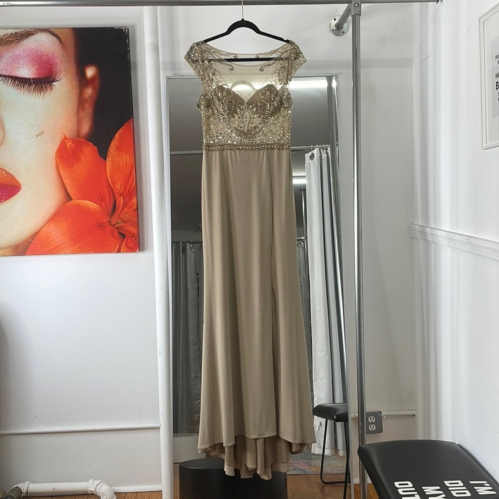 Terani GOLD DRESS!